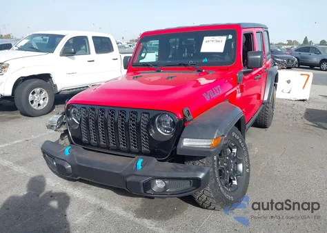 2023 Jeep Wrangler 4Xe 4X4 from USA, damaged, VIN 1C4JJXN60PW690055